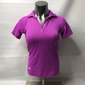 Purple Adidas Golf Shirt